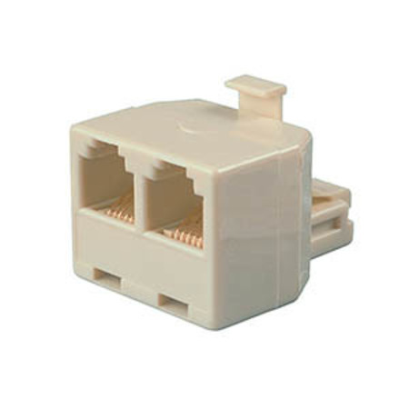 ALLEN TEL T Adapter-4-Conductor Plug/Two (2) 6-Conductor Jacks AT202-6